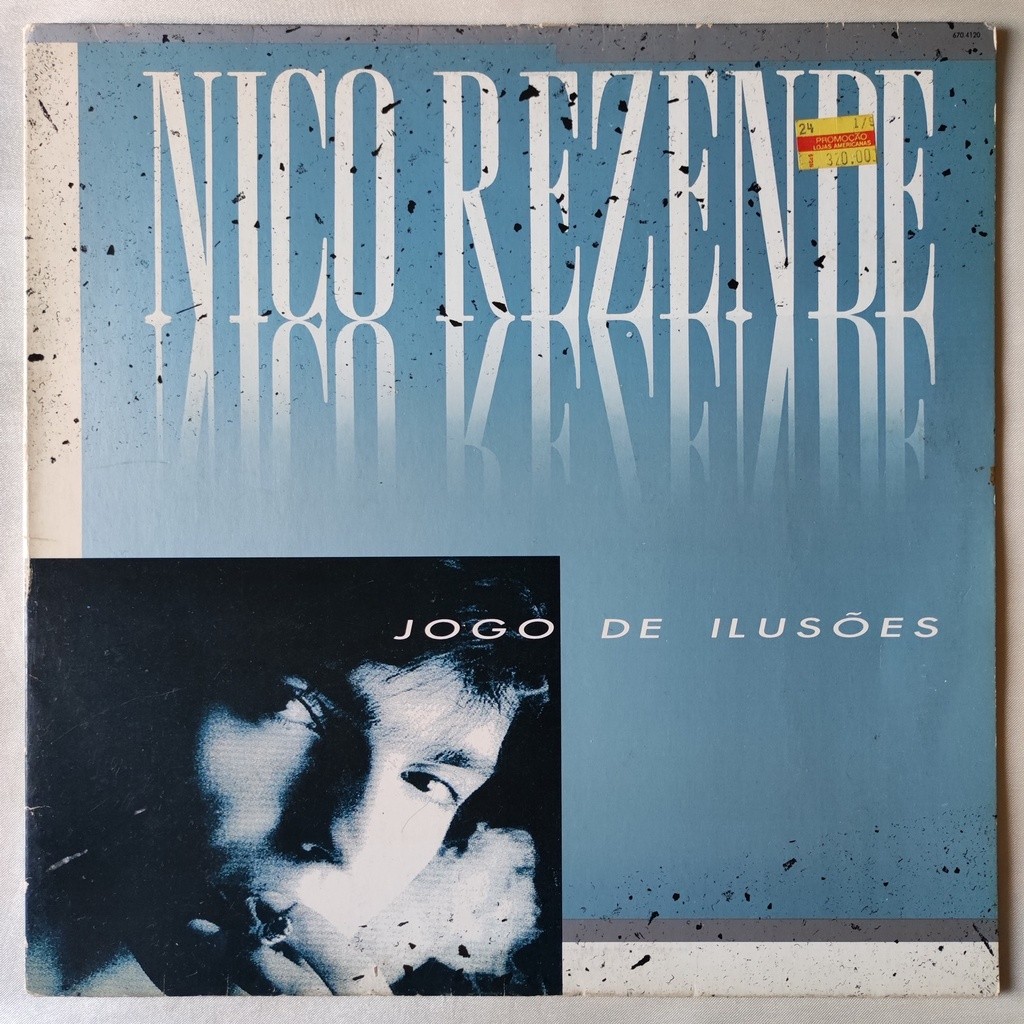 Capa do álbum Jogo de Ilusões, 1988